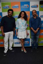 kangana Ranaut, Madhavan at radio city in Mumbai on 9th May 2015